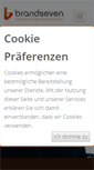 Mobile Screenshot of brandseven.de
